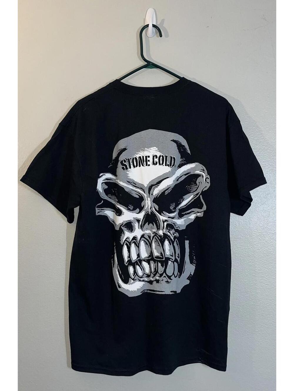 Stone Cold Steve Austin Tshirt Mens Size L Arrive Raise Hell Leave